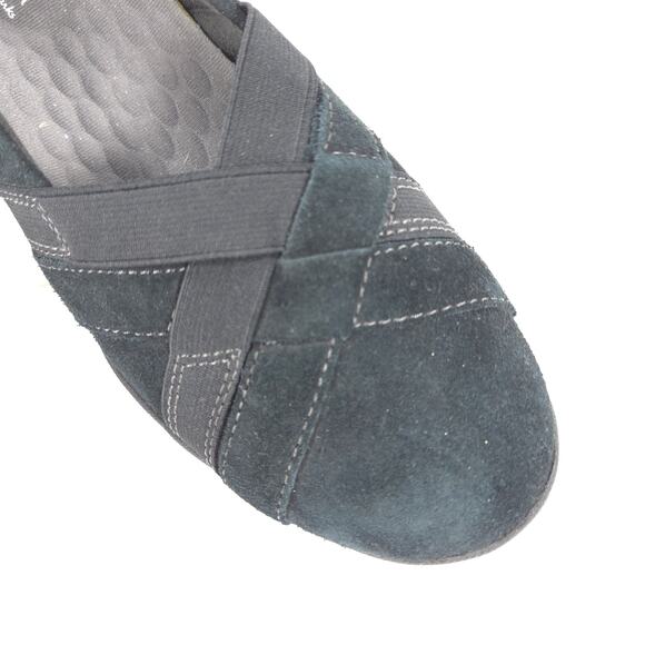 Collection by Clarks Casual Slip On Ballet Flat Womens Size 8 13291 Black - Picture 8 of 9